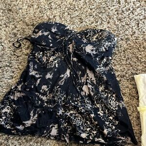 Strapless sleep top